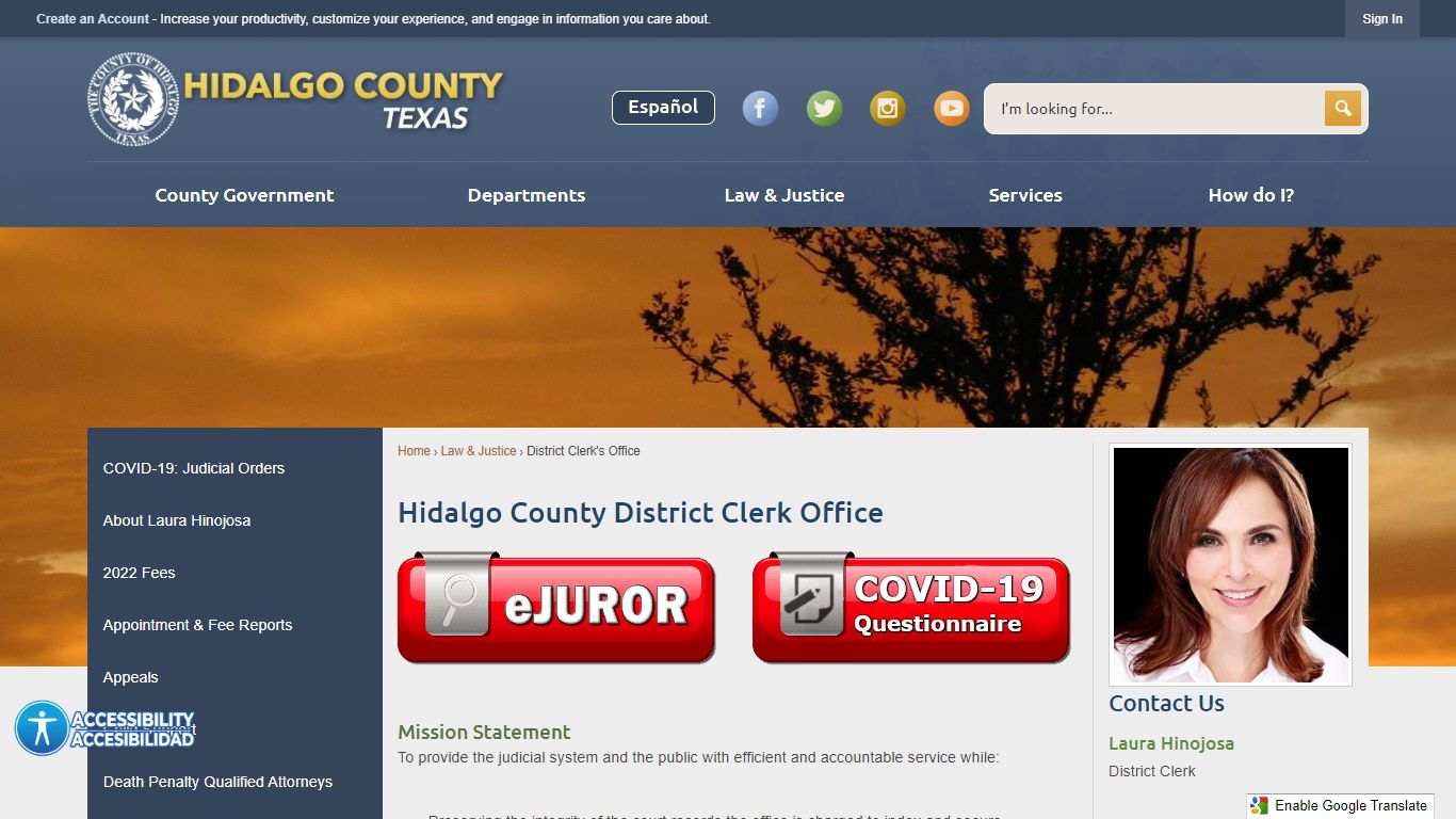 Hidalgo County District Clerk Office